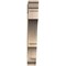 Ekena Millwork Balboa Traditional Rough Sawn Bracket, Douglas Fir, 4"W x 28"D x 28"H BKT04X28X28BOA01RDF - alternate 3
